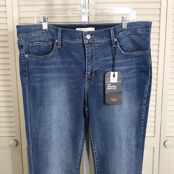 NWT Levi's Premium Women's 315 Shaping Bootcut Jeans Size 34 - Picture 3 of 14